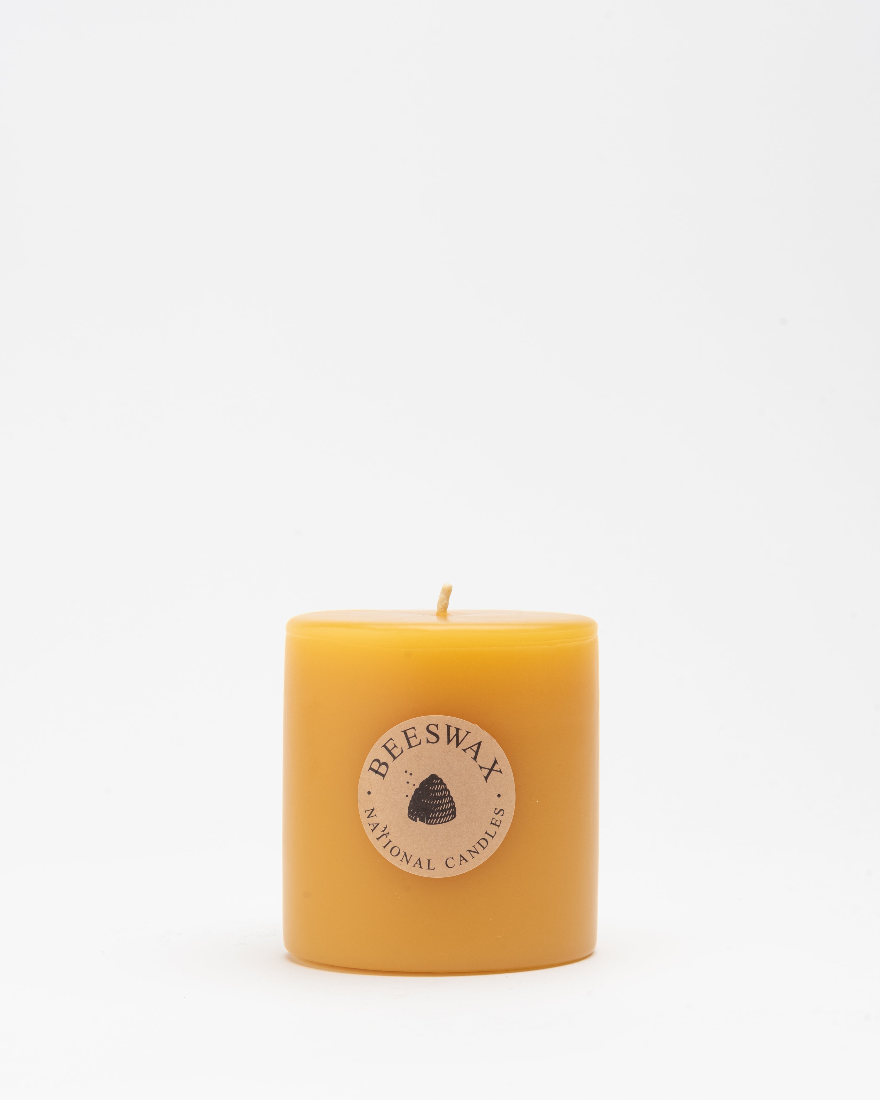 Beeswax 95mm ⌀ Pillar Candle