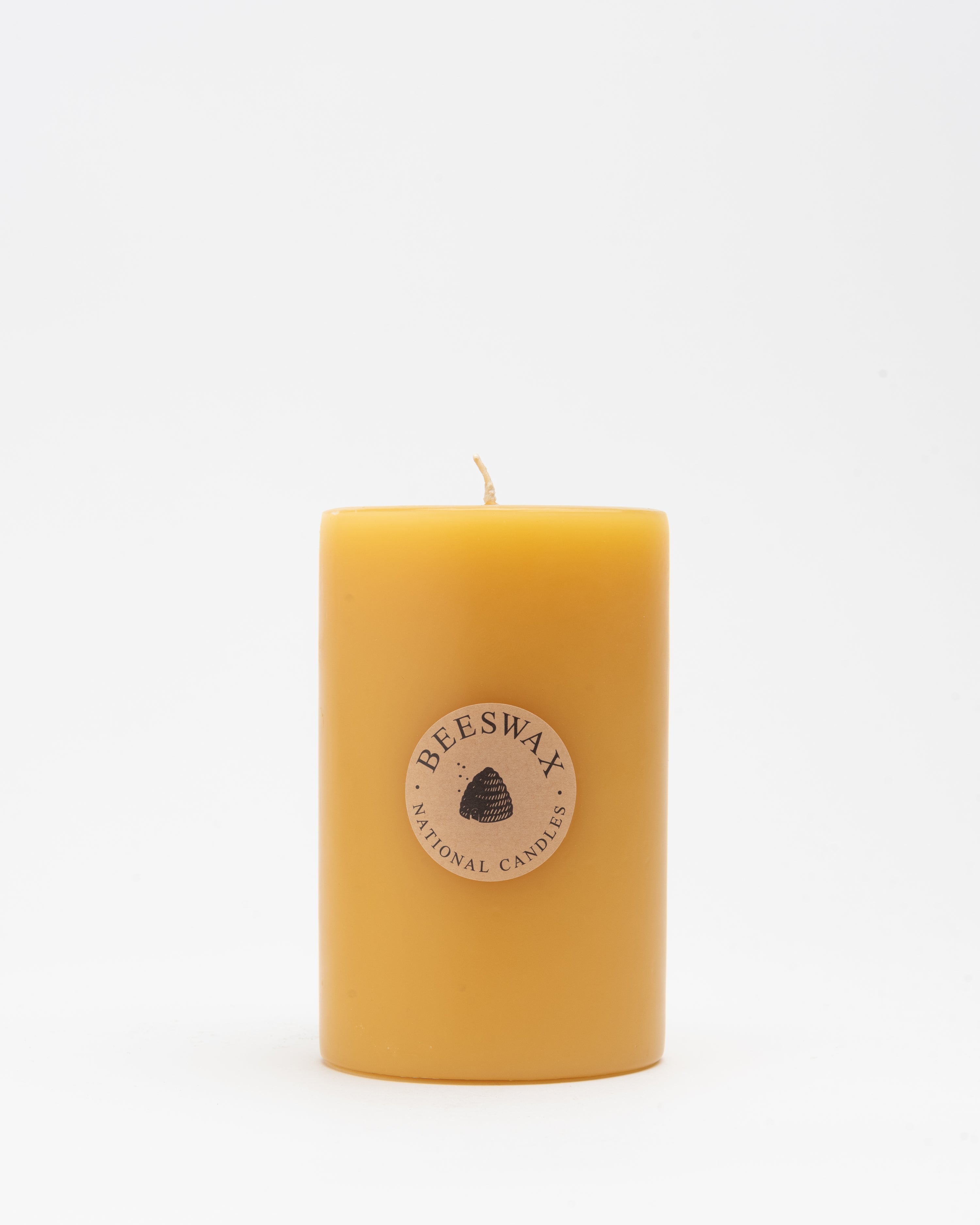 Beeswax 95mm ⌀ Pillar Candle