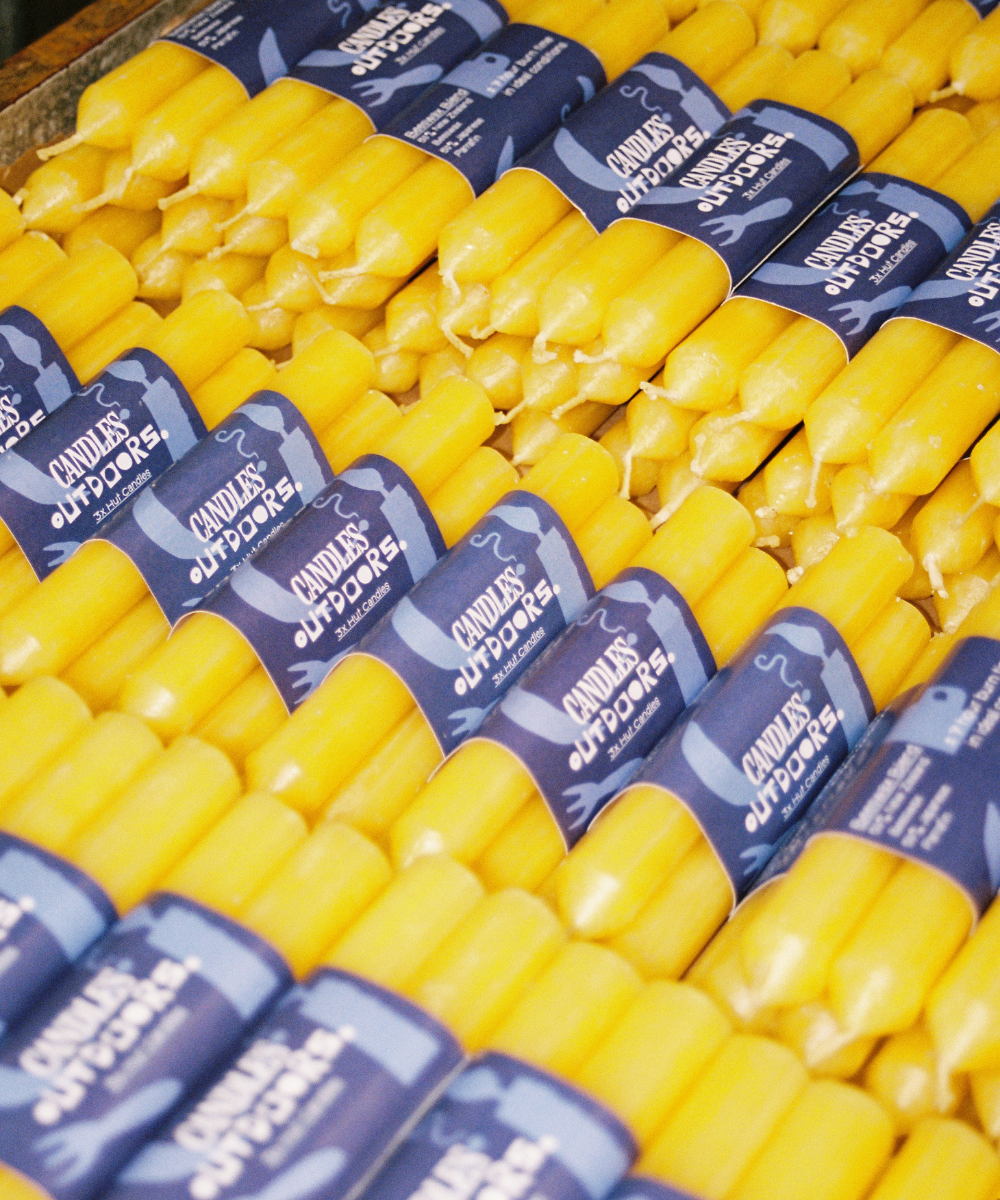 Candles Outdoors - Hut Candles