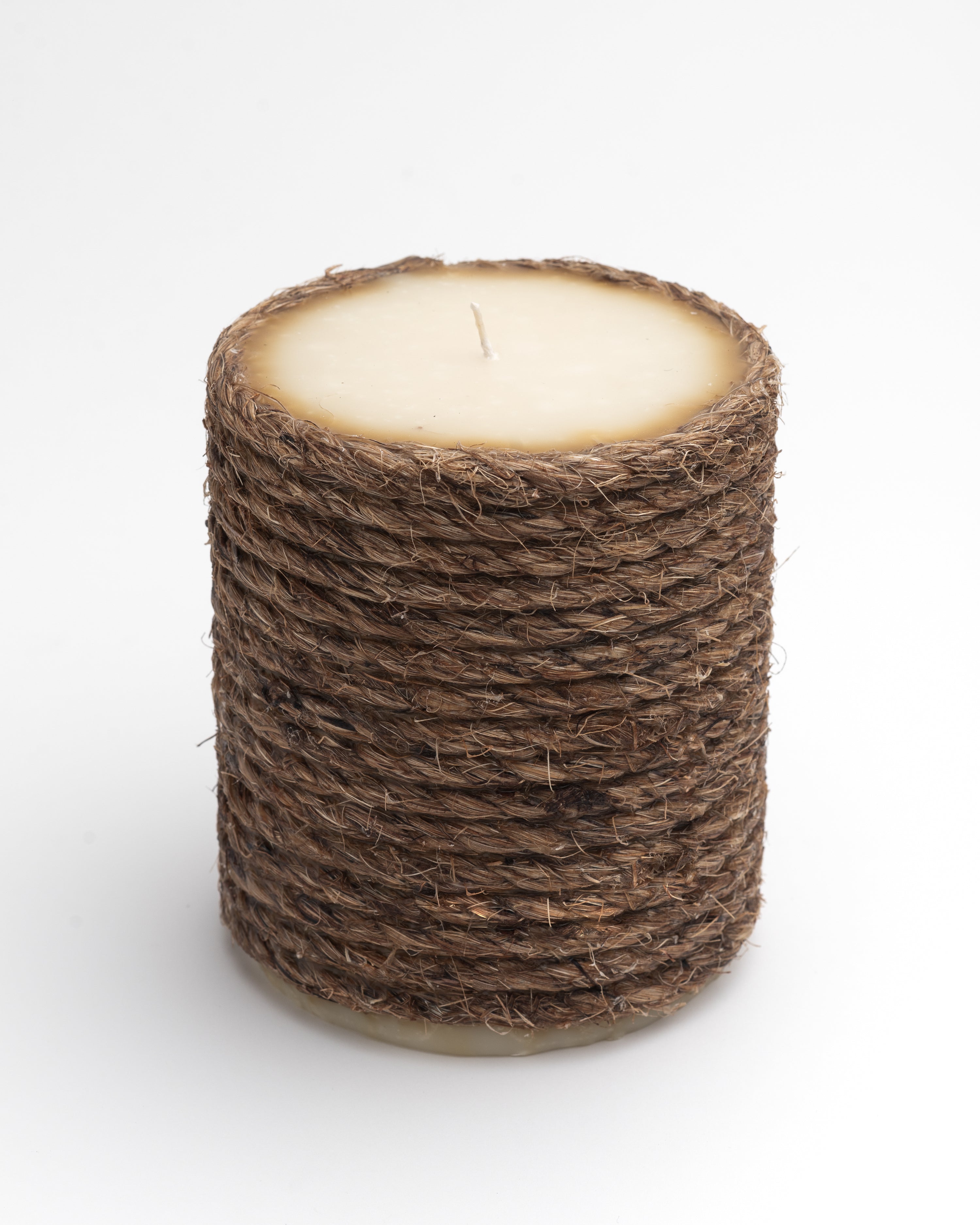 Citronella Rope Pillar Candle