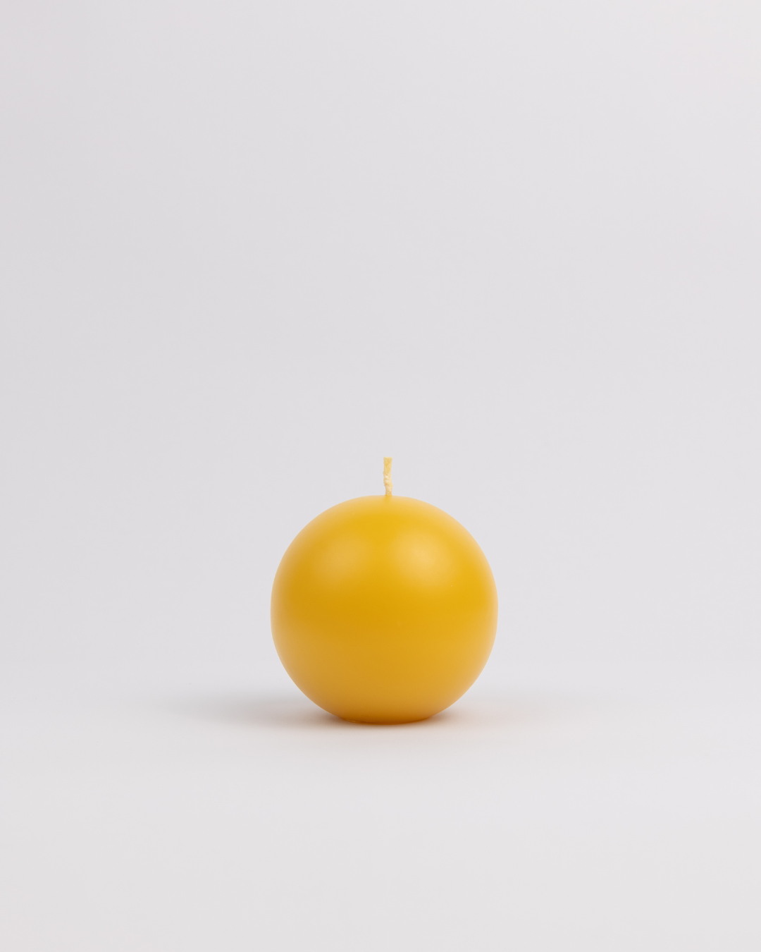 Beeswax Orb Candle