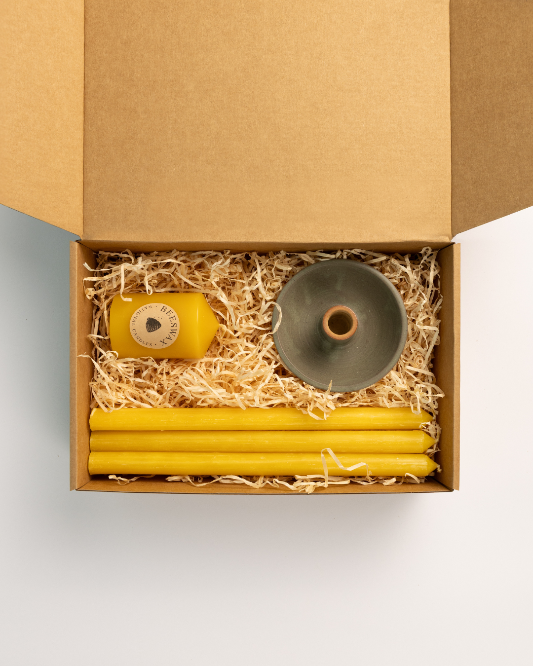 Beeswax 330mm Taper Gift Pack