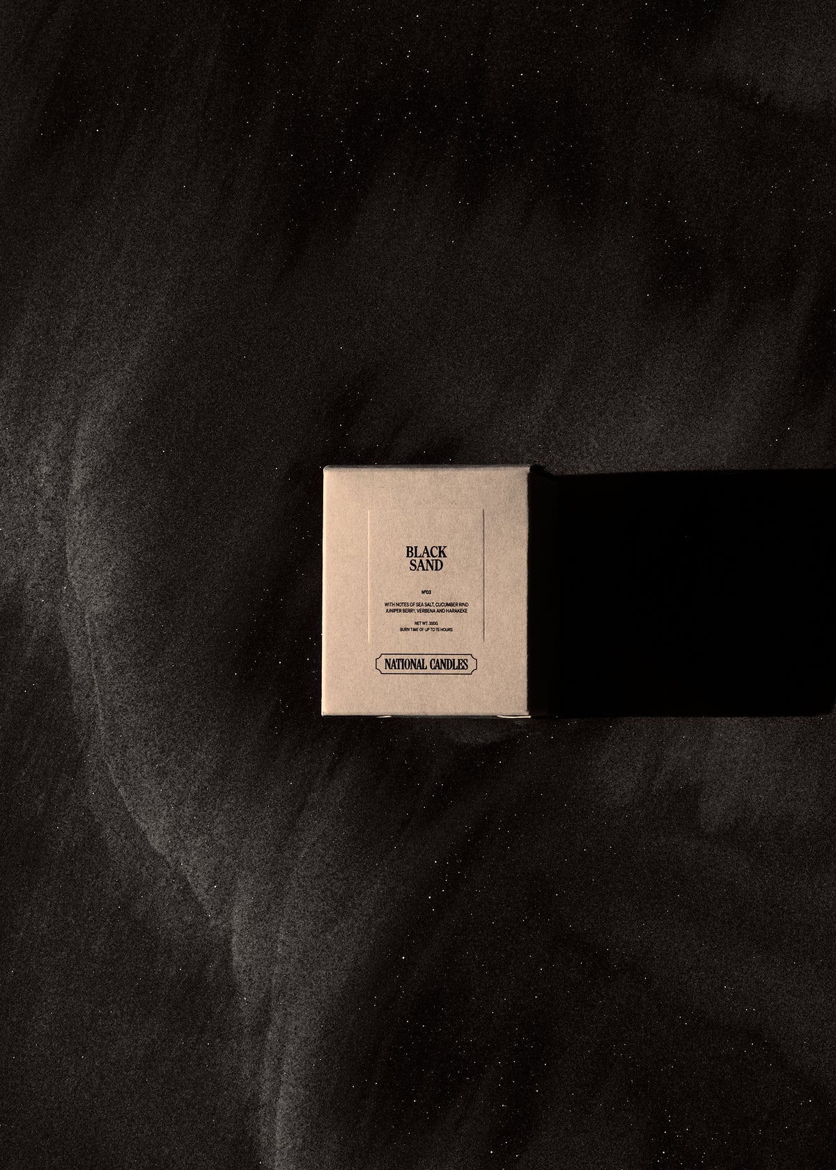 Black Sand - Soy Candle