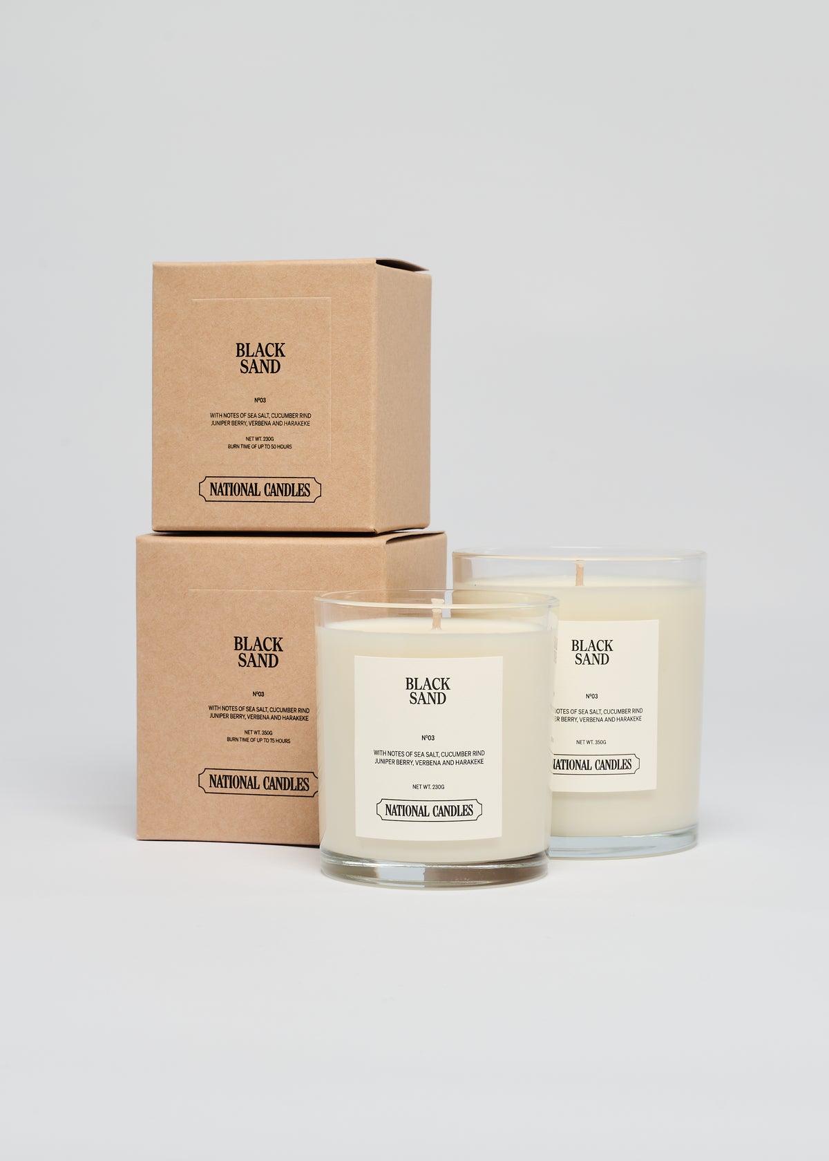 Black Sand - Soy Candle