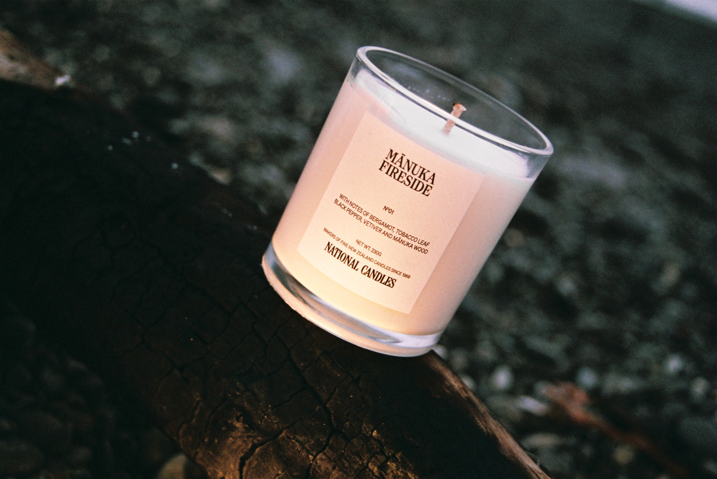 Mānuka Fireside - Soy Candle